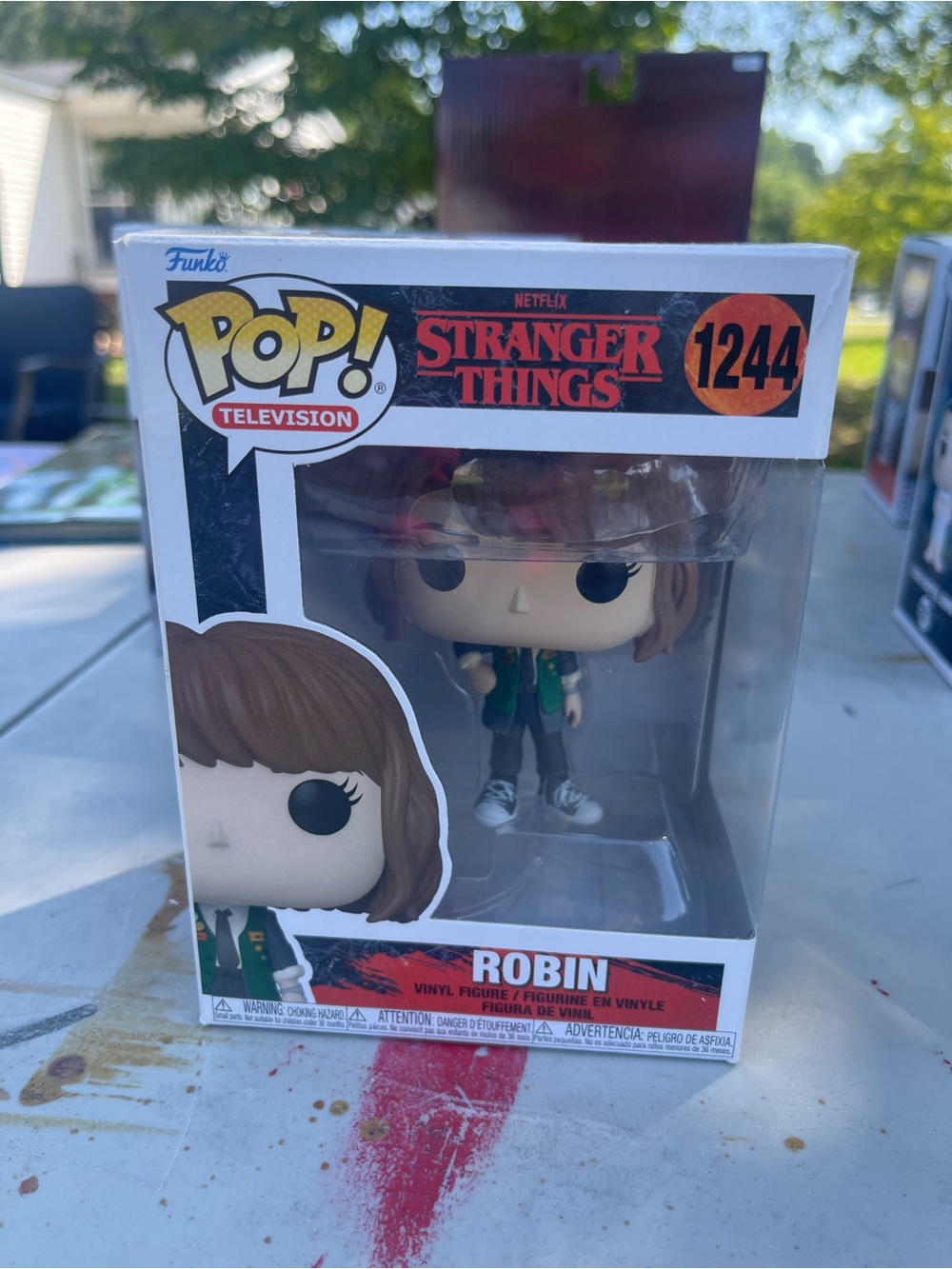 Funko POP! Stranger Things Robin Figure - Green, Black, Brown